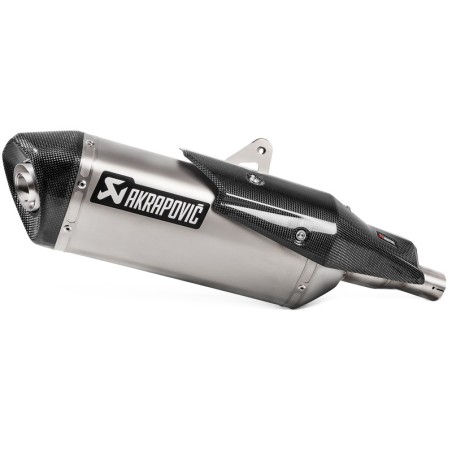 Marmitta Akrapovic Slip On Titanio per Honda Forza 750