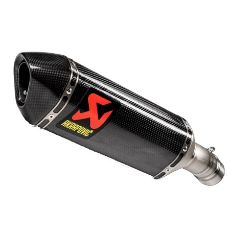 Marmitta Akrapovic Slip On Carbonio omologata per BMW S100XR dal 2020