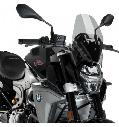 Cupolino Puig Naked Sport per BMW F900R dal 2019, fumè chiaro