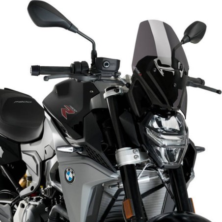 Cupolino Puig Naked Sport per BMW F900R dal 2019, fumè scuro