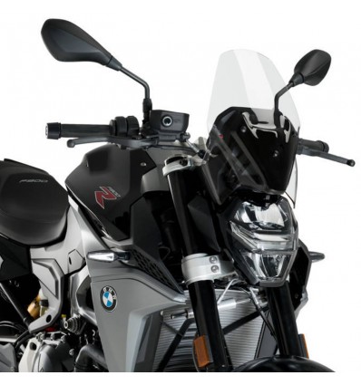 Cupolino Puig Naked Sport per BMW F900R dal 2019 senza supporto originale, Trasparente