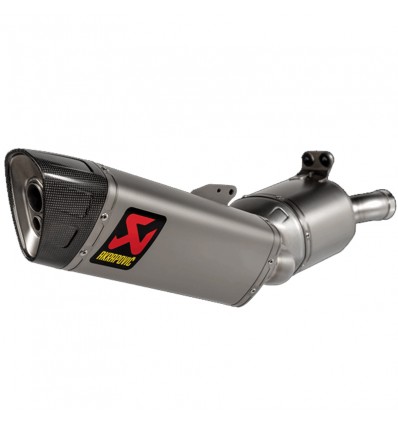 Marmitta Akrapovic Slip On Titanio per BMW F900R e F900XR