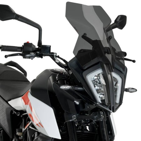 Cupolino Puig Touring per KTM 390 Adventure dal 2020, fumè scuro