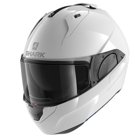 Casco Shark Helmets Evo-Es con mentoniera ribaltabile bianco lucido