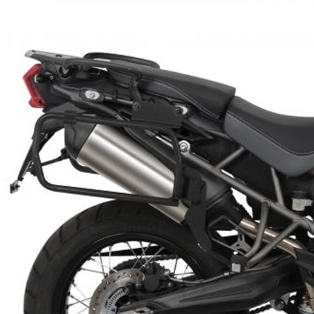 Portavaligie laterale Shad 4P per valigie compatibili su Triumph Tiger 800 dal 2011