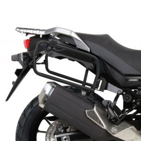 Portavaligie laterale Shad 4P per valigie compatibili su Suzuki V-Strom 650