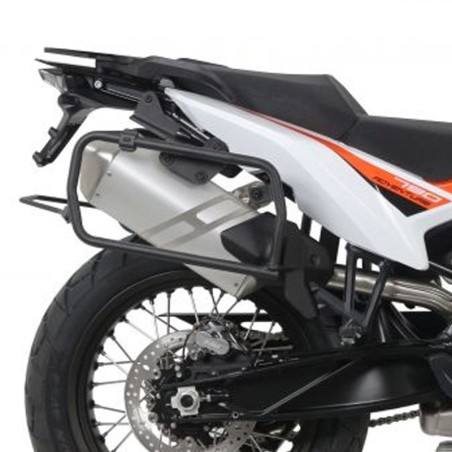 Portavaligie laterale Shad 4P per valigie compatibili su KTM 790 Adventure dal 2019