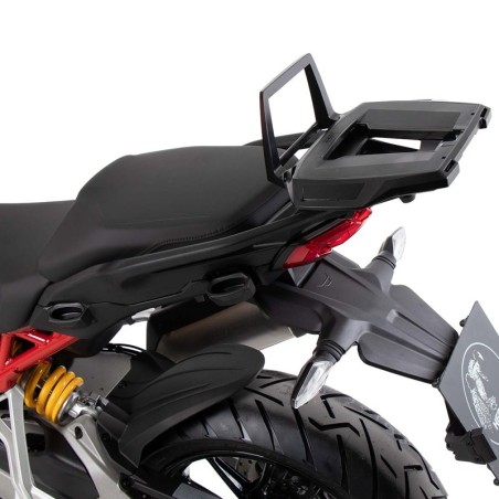 Portapacchi nero Hepco & Becker Alu Rack per Ducati Multistrada V4/S/S sport dal 2021