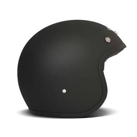 Casco DMD Helmets serie Vintage monocolore nero opaco