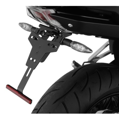 Portatarga regolabile Wunderlich per BMW R1200 R/RS e R1250 R/RS