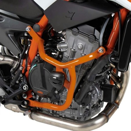 Paramotore Hepco & Becker arancio per KTM Duke 790 dal 2018