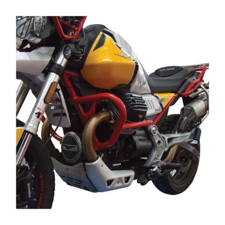 Paramotore Isotta per Moto Guzzi V85TT rosso