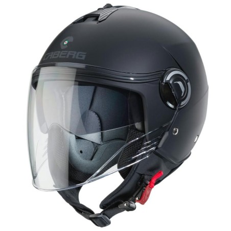 Casco Caberg Riviera V4 monocolore nero opaco