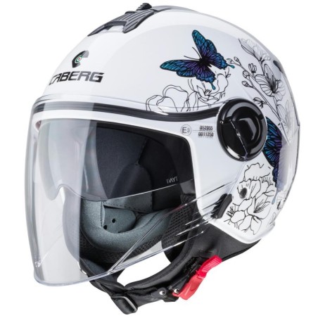 Casco Caberg Riviera V4-X grafica Muse bianca