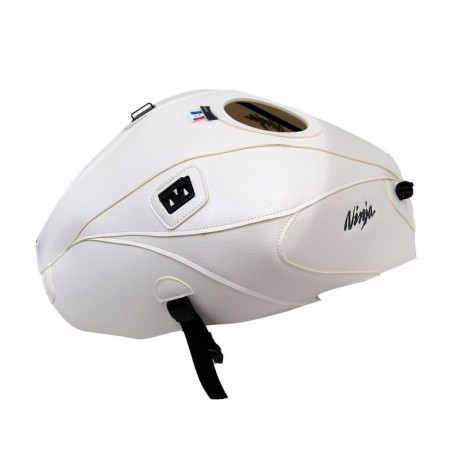 Copriserbatoio Bagster per Kawasaki Ninja 1000 SX dal 2020 in similpelle bianco