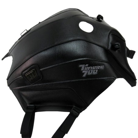 Copriserbatoio Bagster in similpelle nero per Yamaha Tenere 700