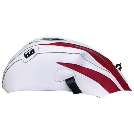 Copriserbatoio Bagster per Honda CBR 600RR 07-12 bianco e rosso