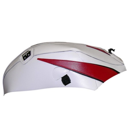 Copriserbatoio Bagster per Honda CBR 600RR 07-12 bianco e rosso