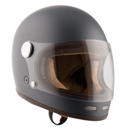 Casco integrale Vintage By City Roadster grigio opaco