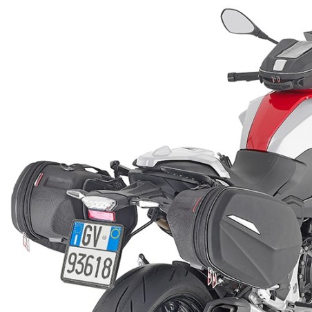 Telaietti Givi per borse laterali Easylock o borse morbide su BMW F900R e F900XR