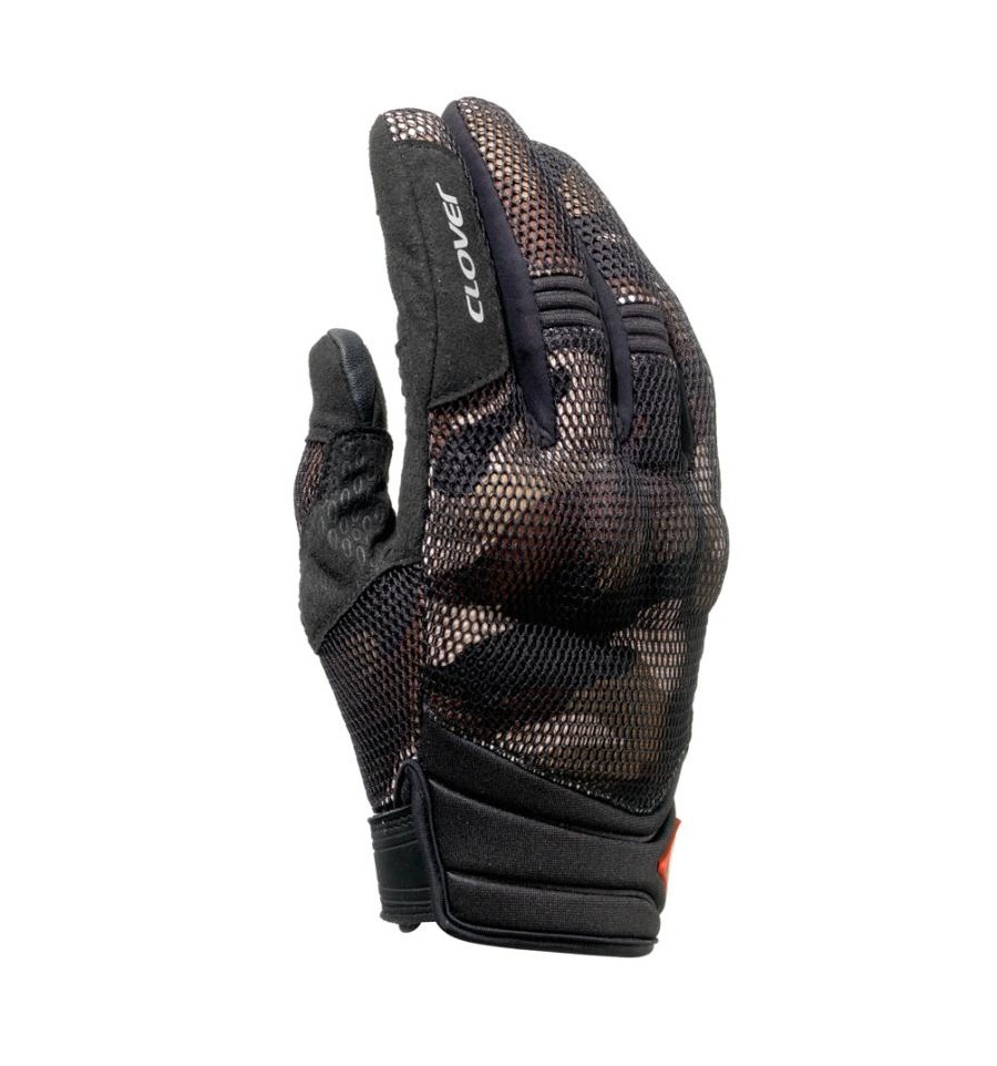 Guanti da moto Clover Storm camo sabbia