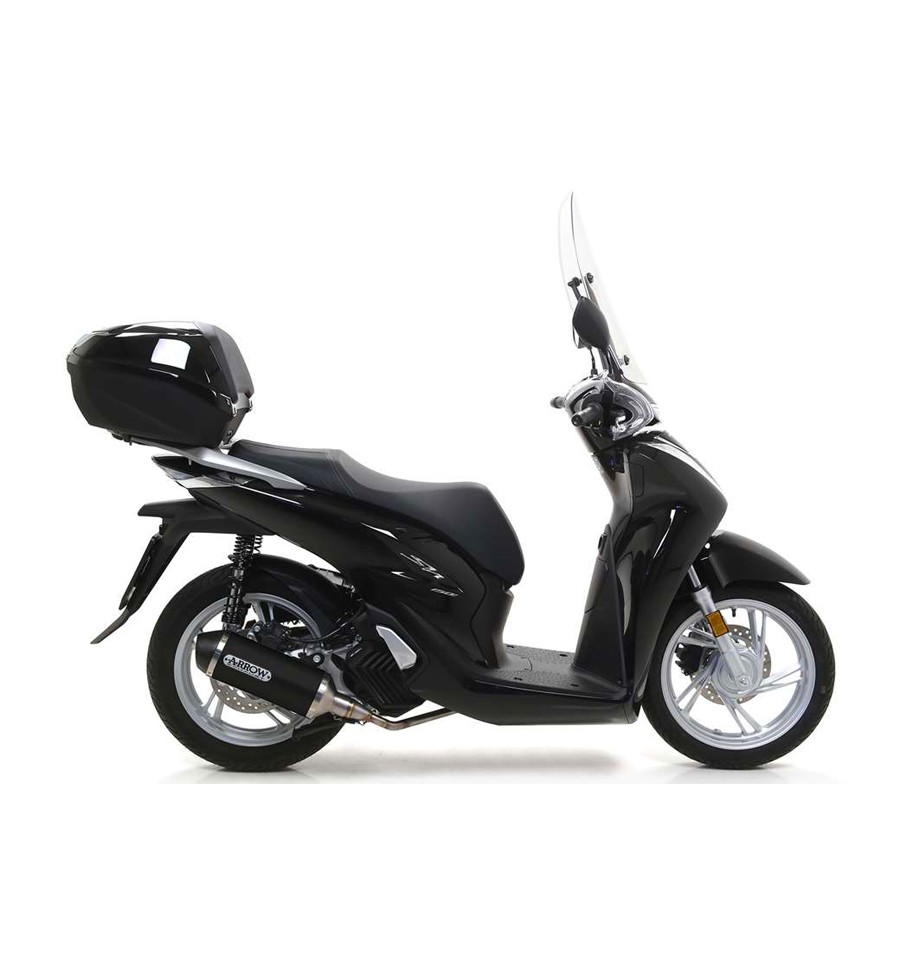 Marmitta Arrow Urban Kat Alu Dark per Honda SH 125 e 150 dal 2020