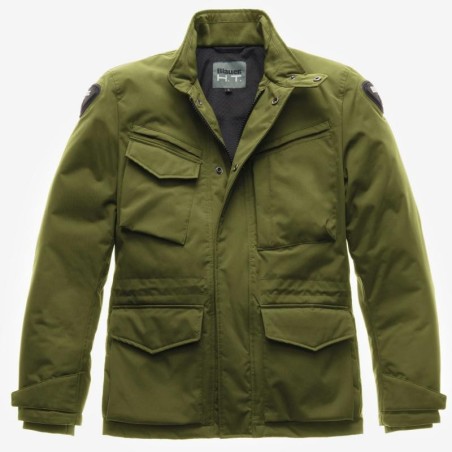 Giacca moto Blauer Ethan Winter verde militare