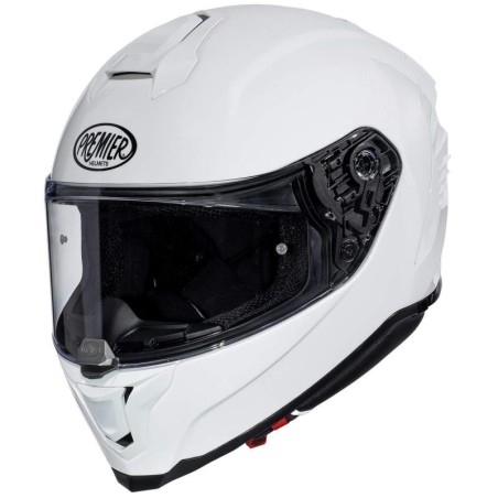 Casco Premier Hyper fibra monocolore bianco lucido