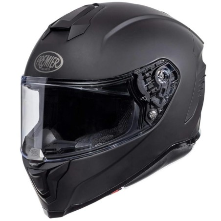 Casco Premier Hyper fibra monocolore nero opaco