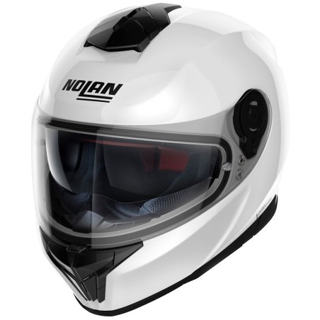 Casco Nolan N80.8 Special N-Com bianco lucido