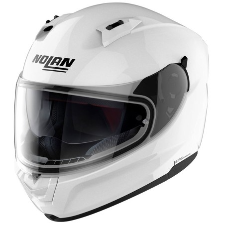 Casco integrale Nolan N60.6 Classic bianco metal