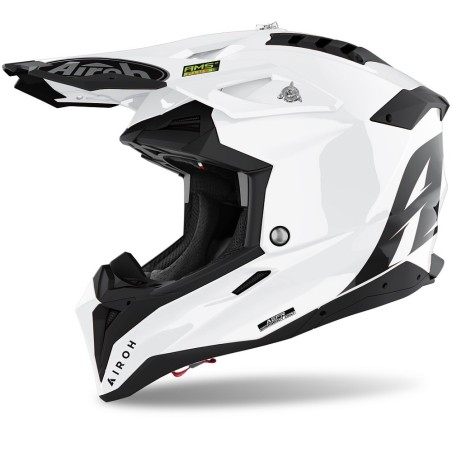 Casco Airoh enduro Aviator 3 Color bianco