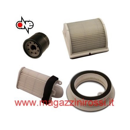 Set 3 filtri aria e filtro olio ONE Tuning per Yamaha T