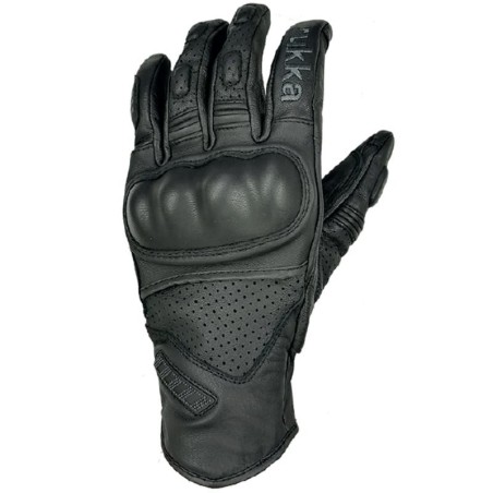 Guanti da moto Rukka Hero 2.0 in pelle nera