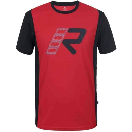 T-Shirt tecnica Rukka Sveg rossa e nera