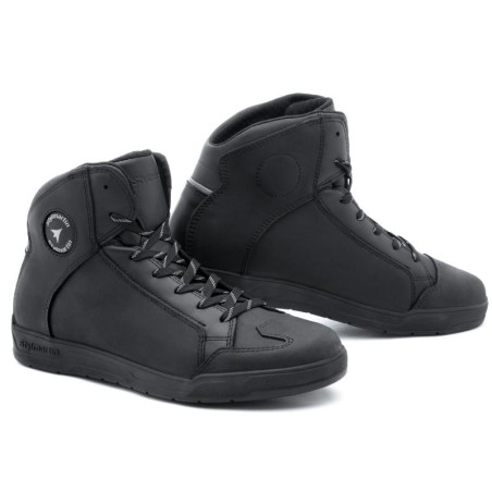 Scarpe da moto Stylmartin Matt WP impermeabili nere