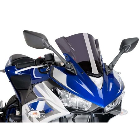 Cupolino Puig Z-Racing per Yamaha YZF R3 15-18 fume scuro