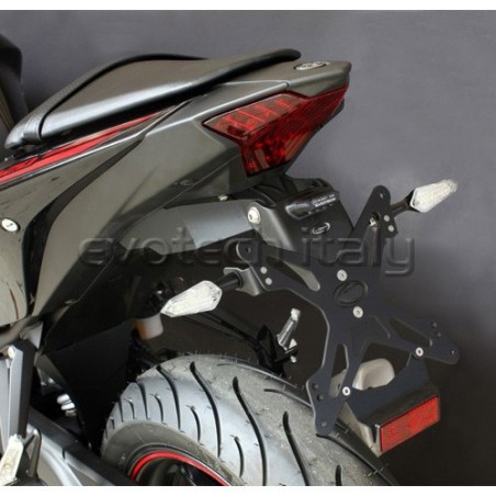 Portatarga regolabile Evotech per Yamaha YZF R3