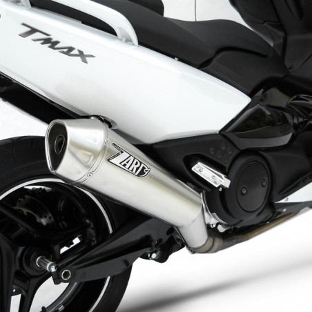 Marmitta Zard terminale conico inox per Yamaha T-Max 500 08-11