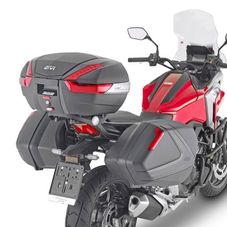 Portavaligie laterale Givi PLX1192 Monokey Side per Honda NC 750X dal 2021