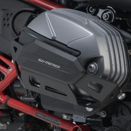 Protezioni in alluminio SW-Motech per testate BMW R-Nine T dal 2021