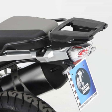 Portapacchi nero Hepco & Becker Alu Rack per BMW R1250 GS Adventure