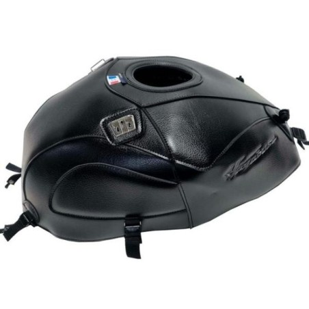 Copriserbatoio Bagster per Suzuki Hayabusa 1300 dal 2021 in similpelle nero