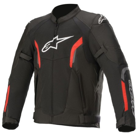 Giacca da moto Alpinestars AST V2 Air Jacket nero e rosso