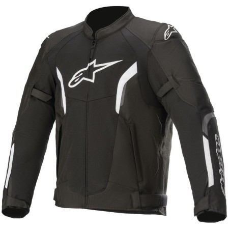 Giacca da moto Alpinestars AST V2 Air Jacket nero e bianco