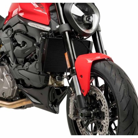 Spoiler inferiore in abs nero Puig per Ducati Monster 937