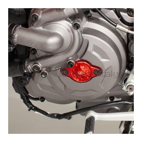 Cover Evotech per ispezione fase su moto Ducati