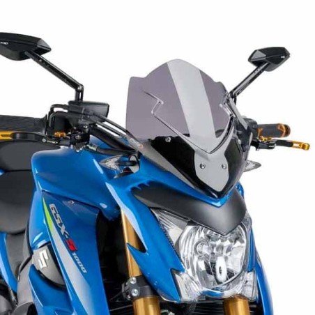 Cupolino Puig Sport per Suzuki GSX-S 1000 dal 2015 fume chiaro