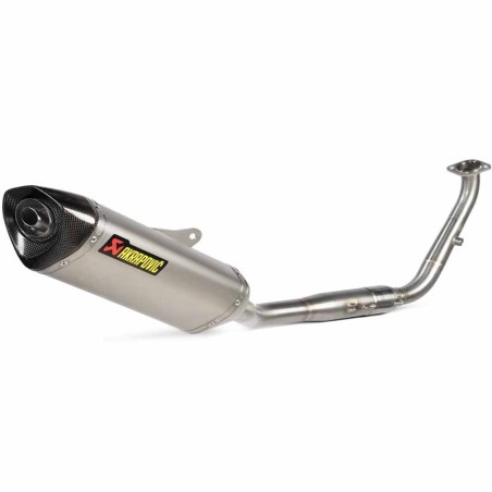 Scarico completo Akrapovic Omologato per Yamaha YZF R125 dal 2021