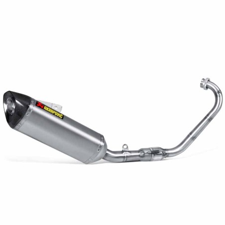 Scarico completo Akrapovic Omologato per Yamaha MT 125, YZF R125 14-18